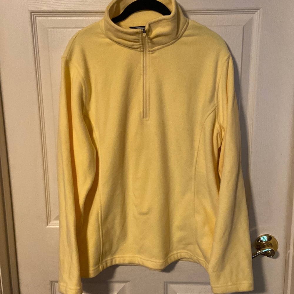 Lands End Woman’s Fleece Quarter Zip